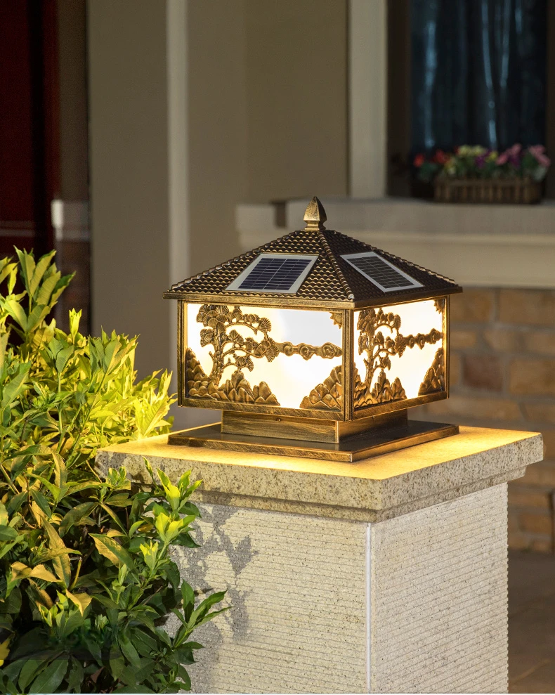 Outdoor Lighting Wall - Solar stigma light Outdoor wall light
