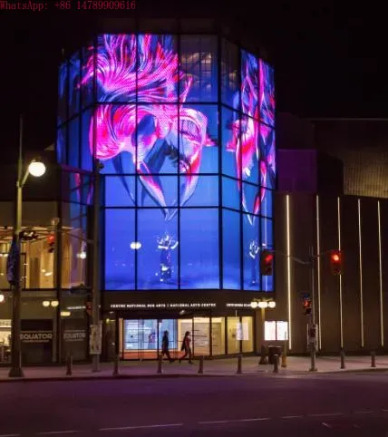 Outdoor Lighting Wall - Super Light Transparent LED Display Indoor