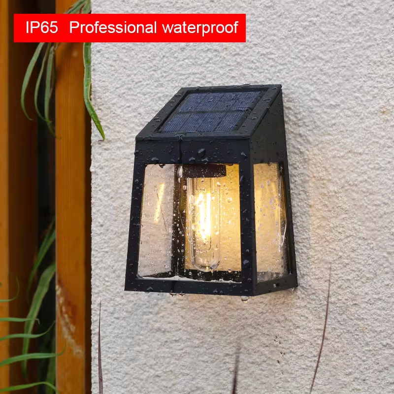 Solar Wall Light Outdoor Water - Outdoor Lighting Driveway review and price