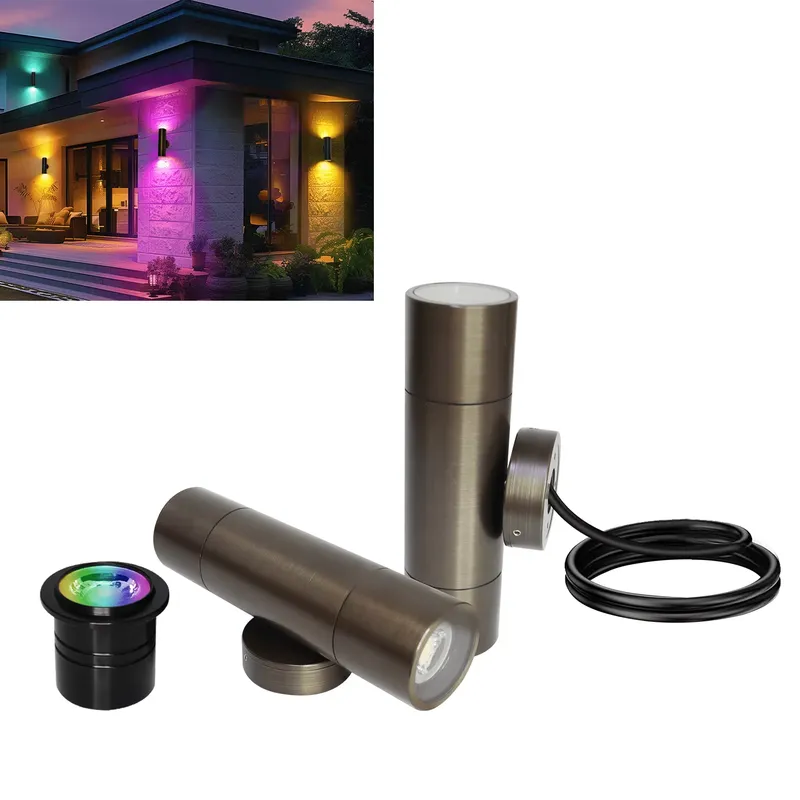Durable Brass Outdoor LED Wall - Outdoor Lighting Wall review and price