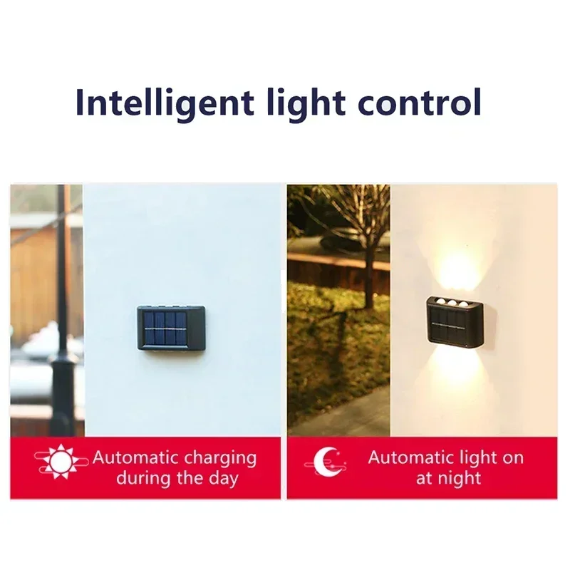 COB Solar Wall Lamp Outdoor Wa - Outdoor Lighting And Landscape review and price