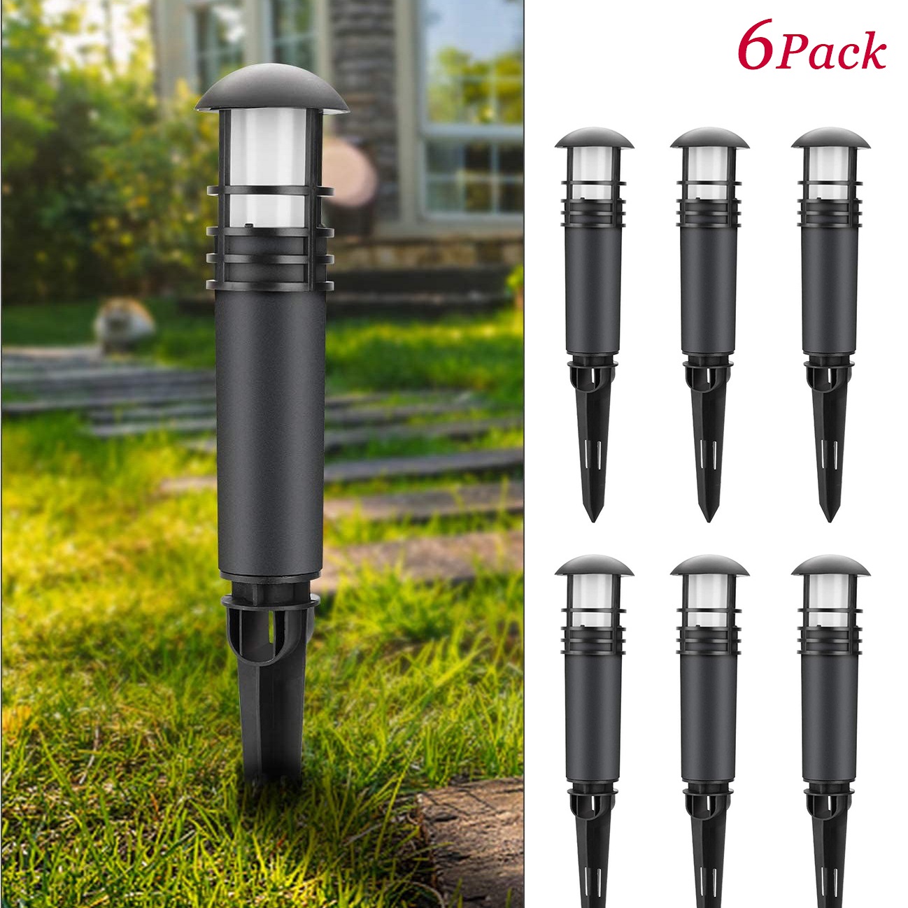 QACA 12V 3W Low Voltage LED Pa - Outdoor Lighting Driveway review and price