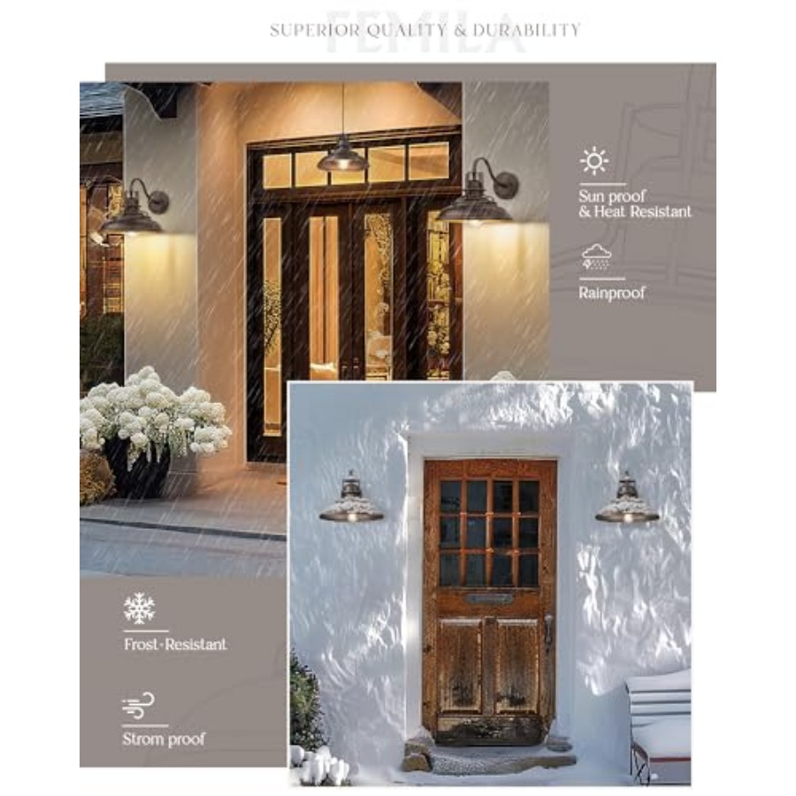 Outdoor Barn Light Fixture, Ex - Outdoor Lighting Wall review and price