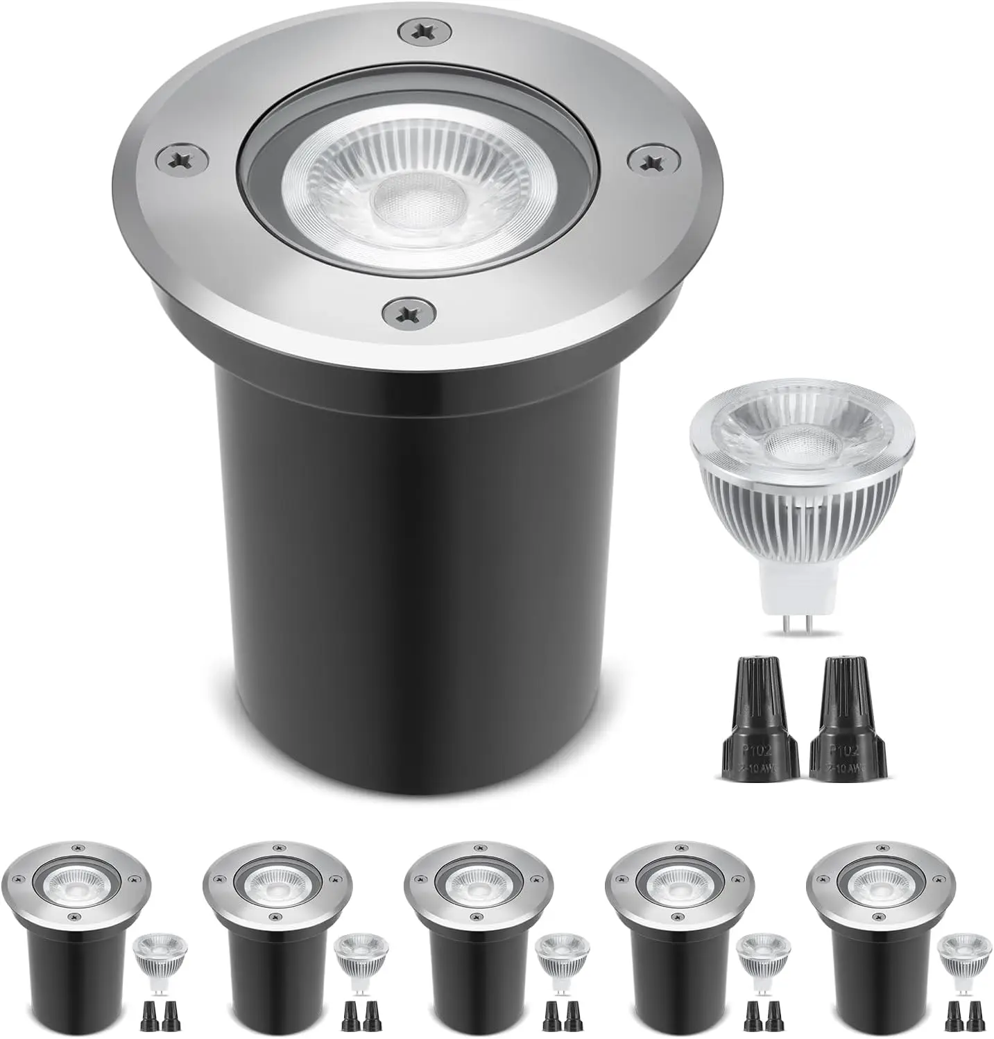 6 Pack 12V Low Voltage Landsca - Outdoor Lighting Underground Wiring review and price