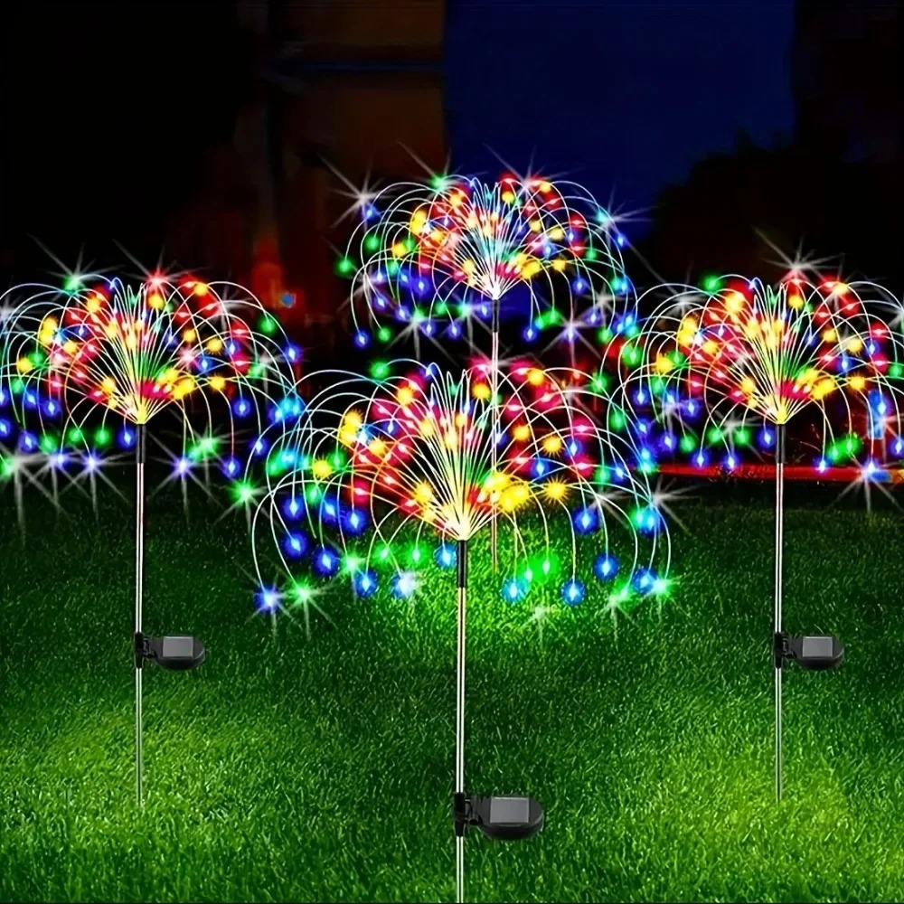 Solar LED Firework Fairy Light - Outdoor Lighting Driveway review and price