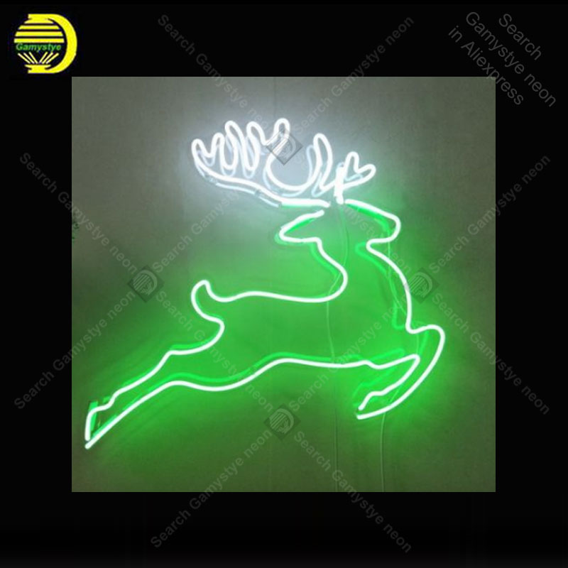 Neon Sign for Deer Running Sho - Outdoor Lighting Expressions review and price