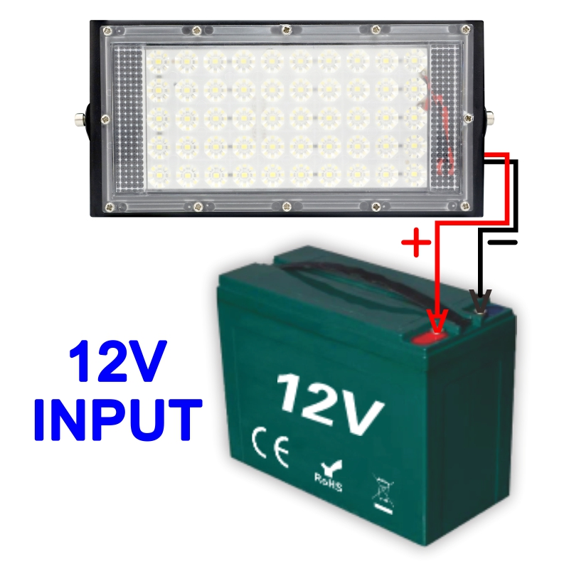 DC 12V-85V 50W Led Flood Light - Outdoor Lighting Volt review and price