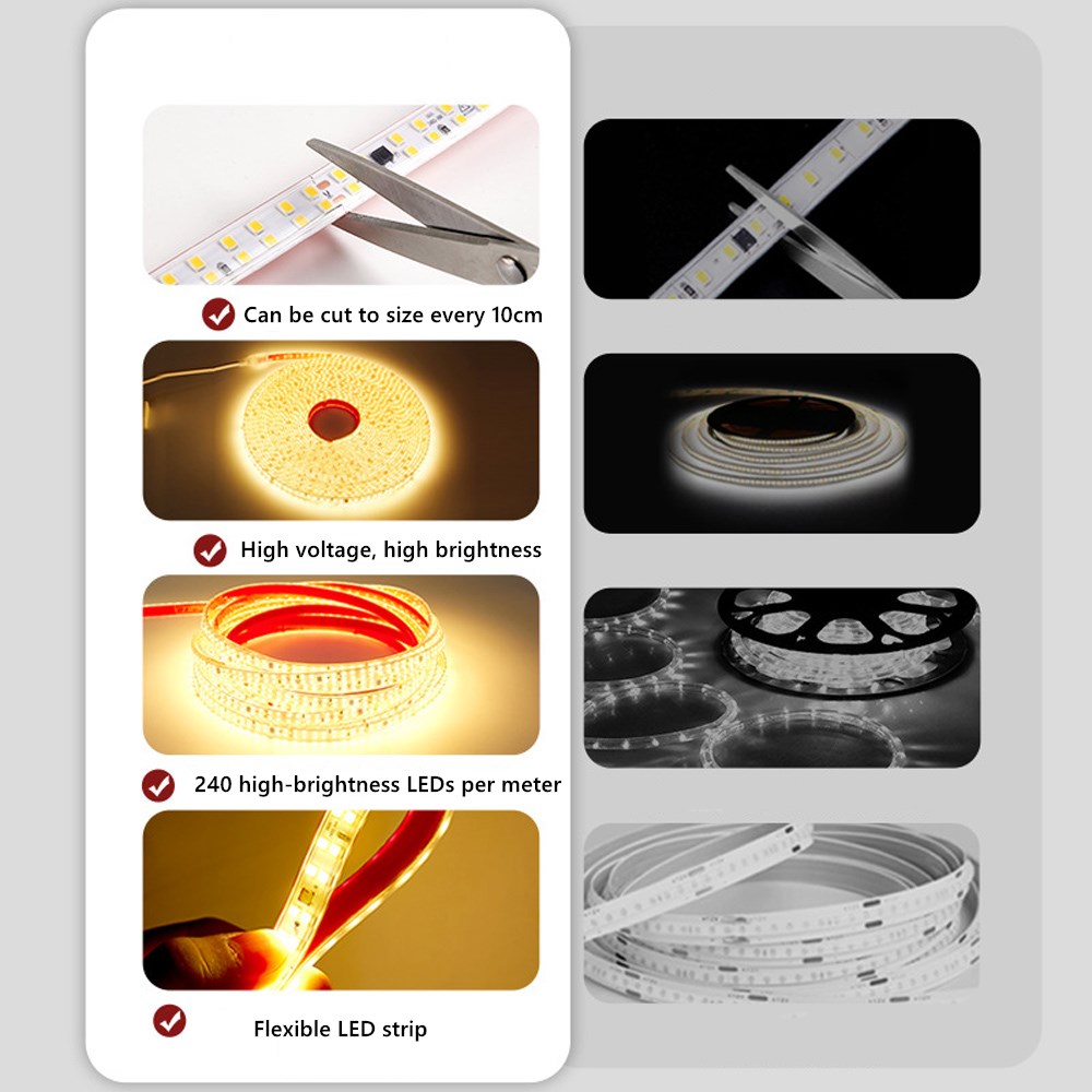 AC Led Strip Light 220V Lamp 2 - Outdoor Lighting Volt review and price