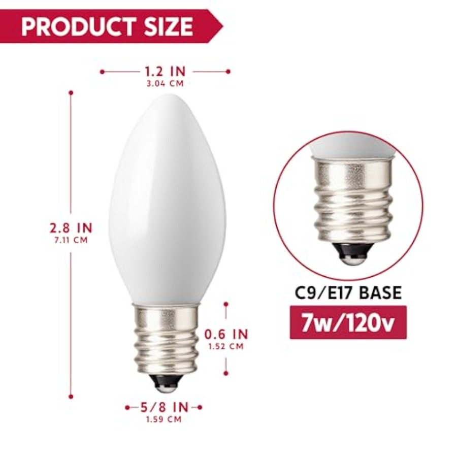 25 Pack Replacement Light Bulb - Outdoor Lighting Volt review and price