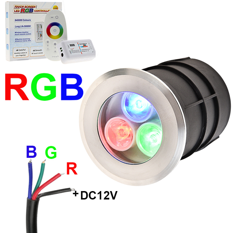4-wire RGB LED Underground Lig - Outdoor Lighting Underground Wiring review and price