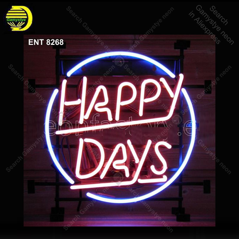 Neon Sign for Happy Days Neon  - Outdoor Lighting Expressions review and price
