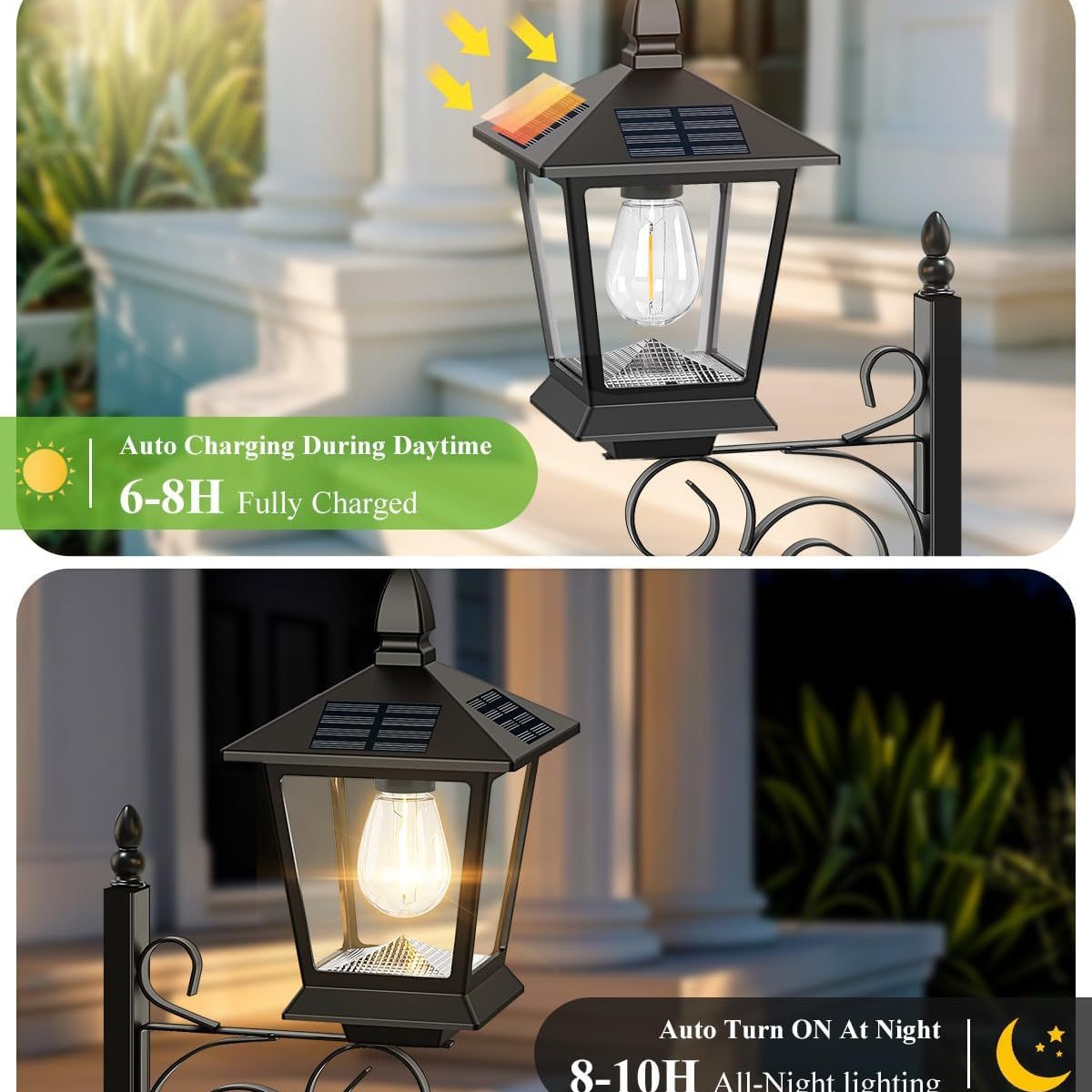 2 in 1 Solar Planter Lamp Wate - Outdoor Lighting Wall review and price