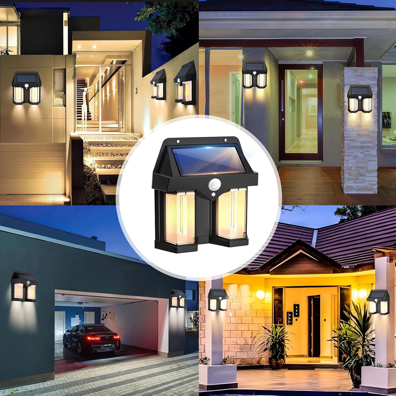 Solar Powered Wall Light Vinta - Outdoor Lighting Driveway review and price