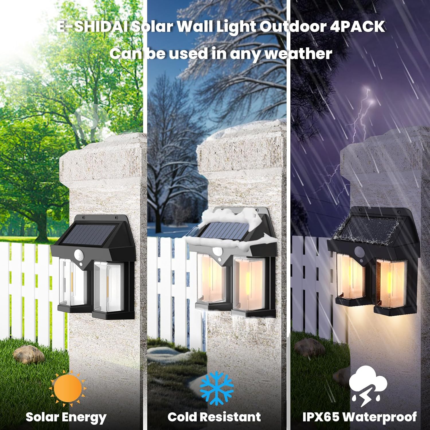 Solar Powered Wall Light Vinta - Outdoor Lighting Driveway review and price