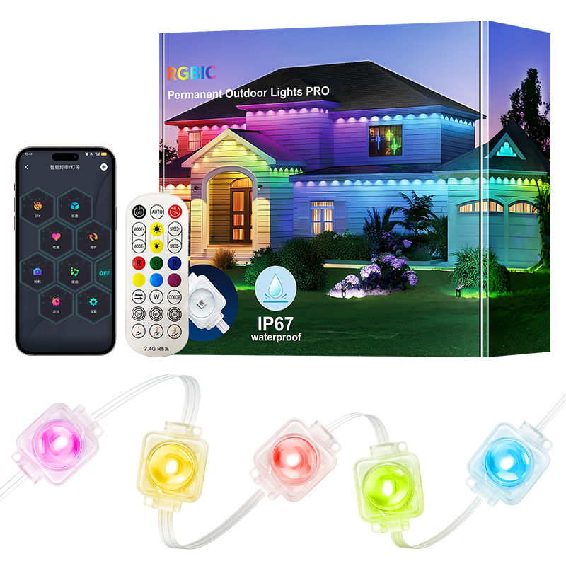 300FT Permanent Outdoor Lights - Outdoor Lighting Under Eaves review and price