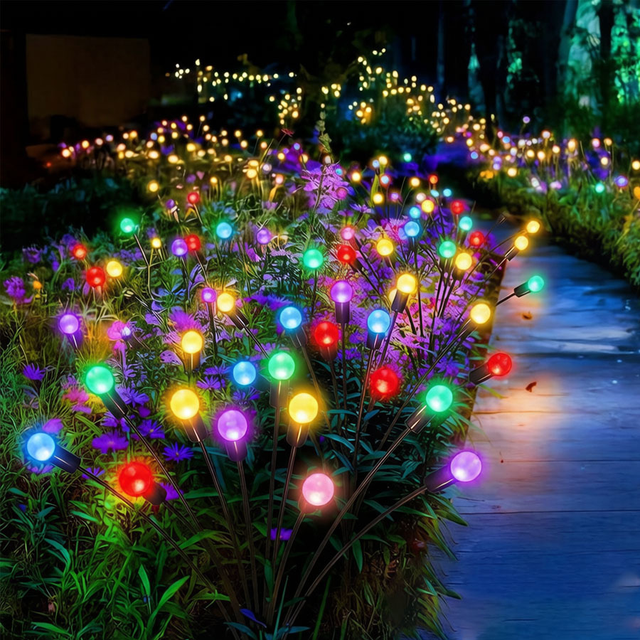 10/6 LED Solar Garden Firefly  - Outdoor Lighting Driveway review and price