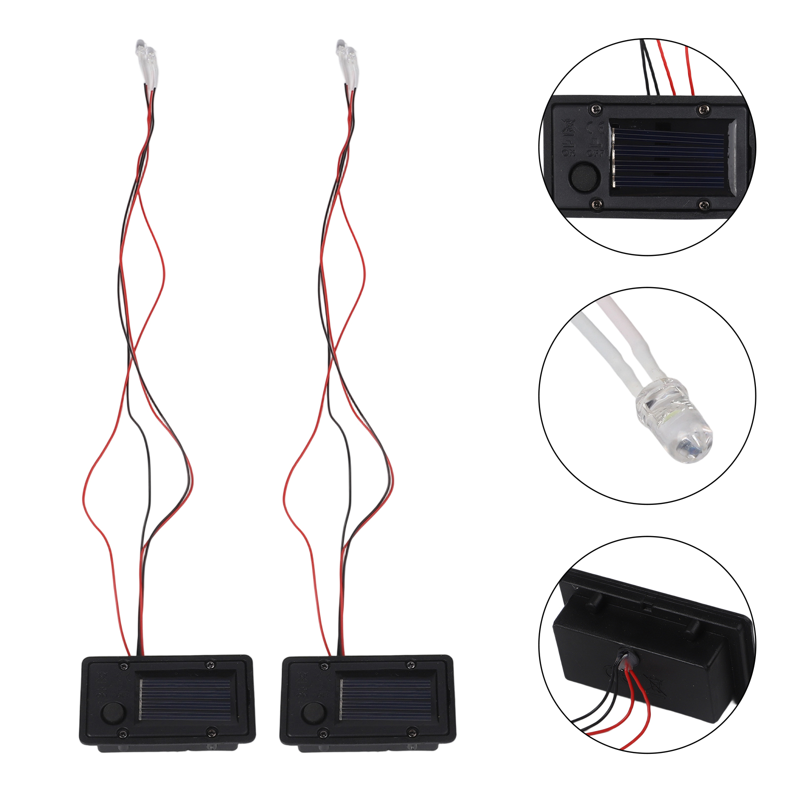 2pcs Solar Light Boxes Replace - Outdoor Lighting Driveway review and price