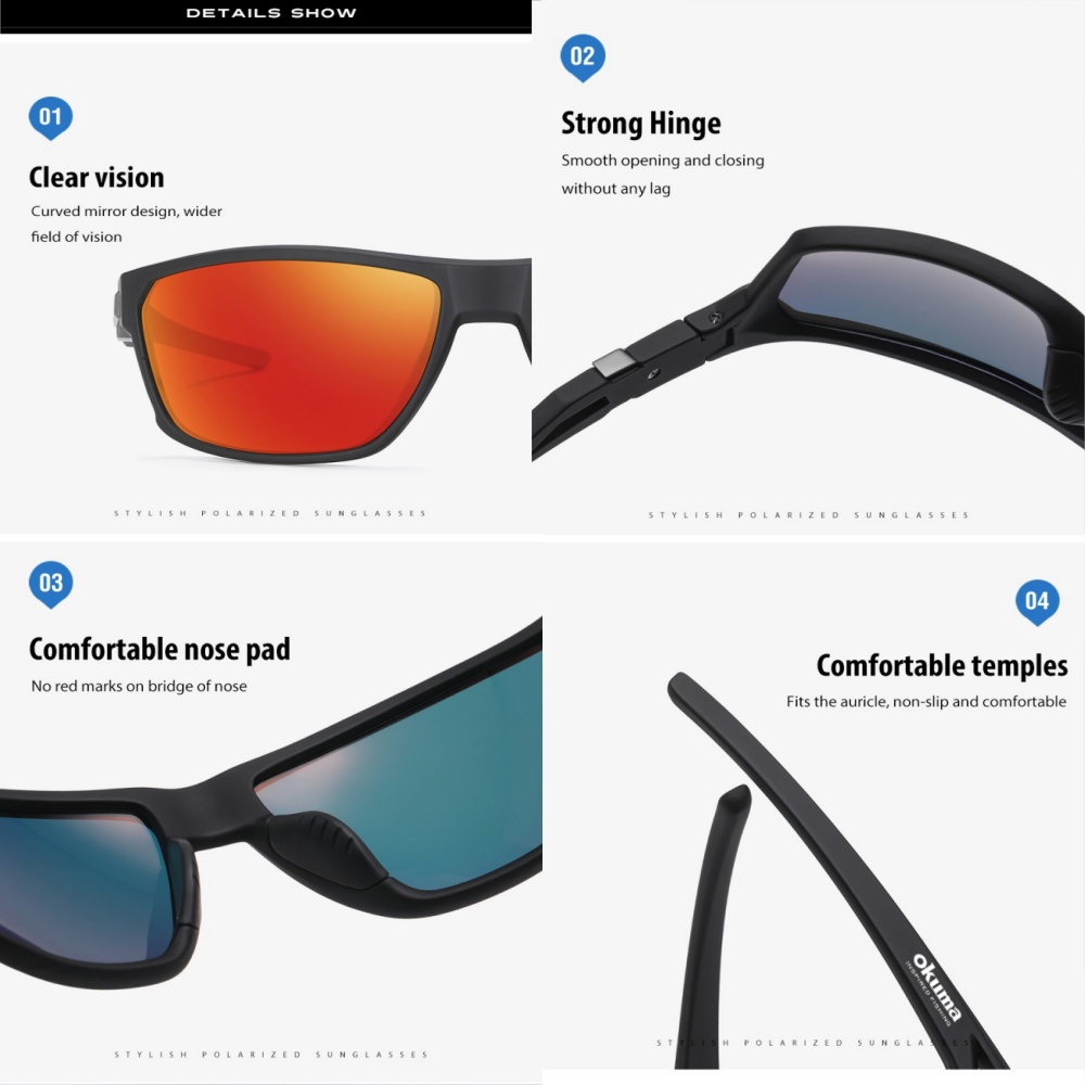 OKUMA New Polarized Outdoor Co - Color Changing Outdoor review and price