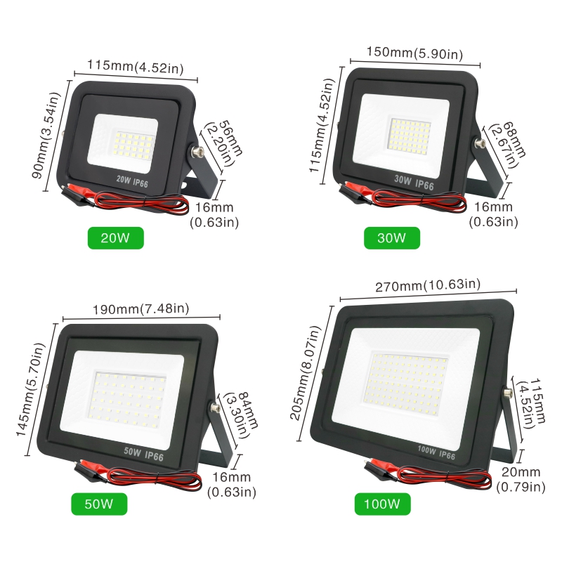 20W 30W 50W 100W DC12V Led Flo - Outdoor Lighting Volt review and price
